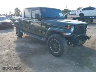 2023 Jeep Gladiator Overland with VIN 1C6HJTFG9PL507484, listed as a IAAI auction lot 41486457 with 54,871 mi miles. Bid and sale history available at carsss.com. Image 1.