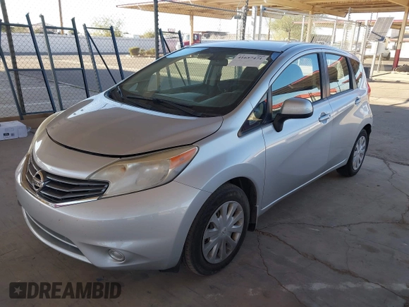 2014 Nissan Note S Plus with VIN 3N1CE2CP1EL420057, listed as a IAAI auction lot 41657471 with 124,779 mi miles and . Bid and sale history available at DreamBid. Image 6.