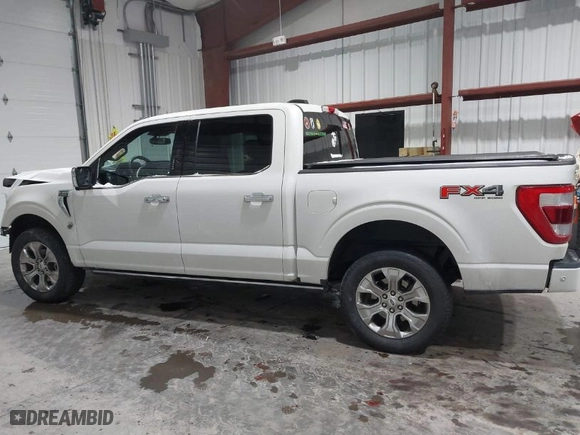 2022 Ford F-150 XL with VIN 1FTFW1E82NFB09304, listed as a IAAI auction lot 41616033 with 43,003 mi miles. Bid and sale history available at carsss.com. Image 15.