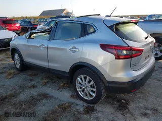 2021 Nissan Rogue Sport S with VIN JN1BJ1AV5MW308681, listed as a IAAI auction lot 40614579 with 1 mi miles. Bid and sale history available at carsss.com. Image 3.