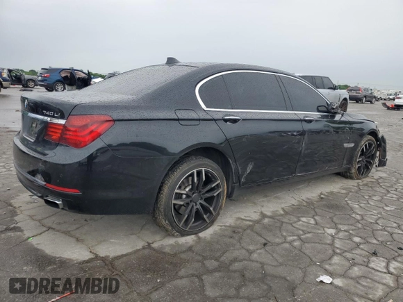2013 BMW 7 Series 740Li xDrive с VIN WBAYF4C55DD127385, выставлен на аукционе Copart как лот 56034945 с пробегом 115 580 миль миль и Списание • Salvage title. История ставок и продаж доступна на DreamBid. Изображение 3.