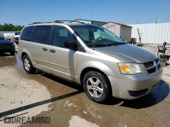 2008 Dodge Grand Caravan SE z VIN 2D8HN44H58R146828, wystawiony jako Copart lot #57417075 z przebiegiem 186 657 mil mil oraz Nie do naprawy • Non repairable. Historia ofert i sprzedaży dostępna na DreamBid. Obrazek 4.