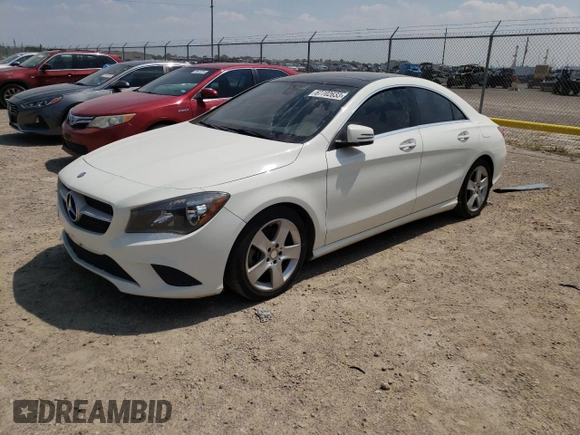 2015 Mercedes-Benz CLA 250 with VIN WDDSJ4EBXFN272807, listed as a Copart auction lot 67702633 with 149,532 mi miles and . Bid and sale history available at DreamBid. Image 1.