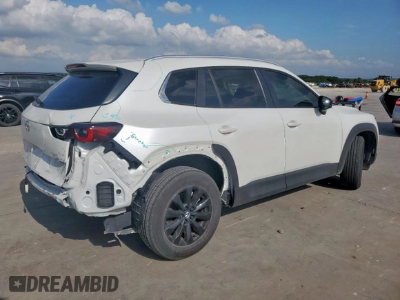 2024 Mazda CX-50 S Select with VIN 7MMVABAM1RN212213, listed as a Copart auction lot 57335615 with 11,371 mi miles and Salvage title. Bid and sale history available at DreamBid. Image 3.