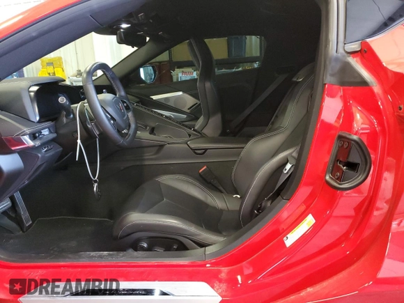 2022 Chevrolet Corvette 2LT with VIN 1G1YB2D49N5100574, listed as a Copart auction lot 60248394 with 6,066 mi miles and Salvage Title. Bid and sale history available at carsss.com. Image 7.