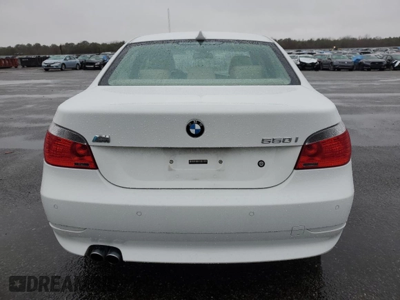 2006 BMW 5 Series 550i with VIN WBANB535X6CP01394, listed as a Copart auction lot 81225264 with 124,599 mi miles and Salvage Title. Bid and sale history available at DreamBid. Image 6.