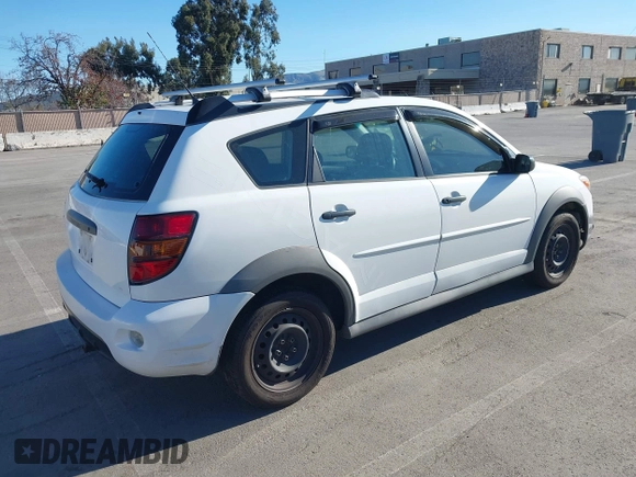 2007 Pontiac Vibe with VIN 5Y2SL65867Z417601, listed as a IAAI auction lot 41322664 with 136,664 mi miles. Bid and sale history available at carsss.com. Image 4.