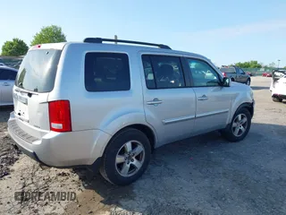 2011 Honda Pilot EX-L with VIN 5FNYF4H53BB076292, listed as a IAAI auction lot 42173265 with 1 mi miles. Bid and sale history available at carsss.com. Image 4.