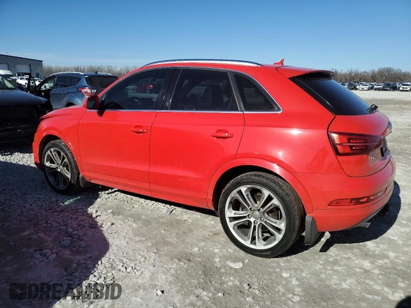 2016 Audi Q3 Premium Plus с VIN WA1EFCFS0GR013605, выставлен на аукционе Copart как лот 47304095 с пробегом 107 176 миль миль и Списание • Salvage title. История ставок и продаж доступна на DreamBid. Изображение 2.