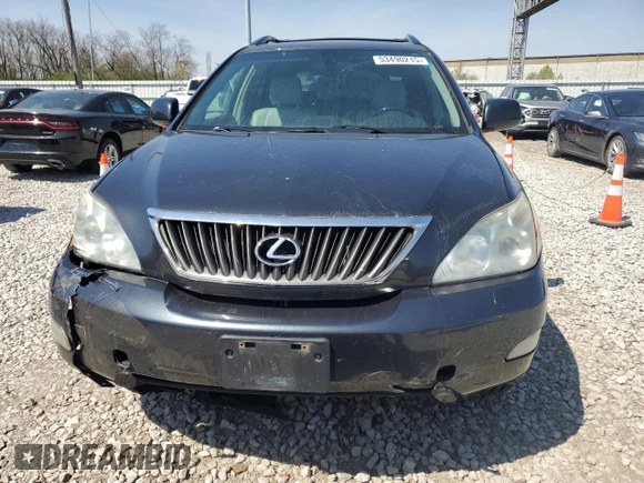 2008 Lexus RX with VIN 2T2HK31U58C054603, listed as a Copart auction lot 53490215 with 218,567 mi miles and Salvage Title. Bid and sale history available at carsss.com. Image 5.