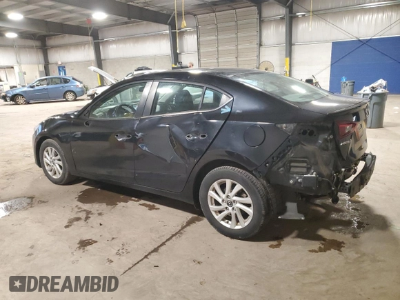 2016 Mazda 3 i Touring with VIN 3MZBM1V74GM254520, listed as a Copart auction lot 62966185 with 99,381 mi miles and Salvage title. Bid and sale history available at DreamBid. Image 2.