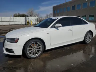 2014 Audi A4 Premium Plus with VIN WAUFFAFL0EN037055, listed as a Copart auction lot 51167445 with 127,933 mi miles and Salvage Title. Bid and sale history available at carsss.com. Image 1.
