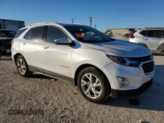2020 Chevrolet Equinox LT with VIN 3GNAXLEX9LS710641, listed as a Copart auction lot 86908874 with 76,845 mi miles and Salvage Title. Bid and sale history available at carsss.com. Image 4.