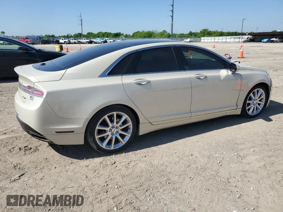 2014 Lincoln MKZ with VIN 3LN6L2J90ER829079, listed as a Copart auction lot 52113025 with 165,839 mi miles and Clean title. Bid and sale history available at DreamBid. Image 3.