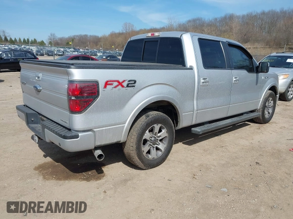 2012 Ford F-150 XL with VIN 1FTFW1CF1CFC68734, listed as a IAAI auction lot 41938931 with 295,417 mi miles. Bid and sale history available at carsss.com. Image 4.