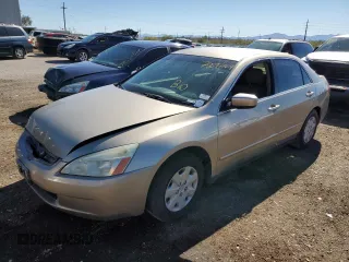 2003 Honda Accord LX z VIN 1HGCM55313A043652, wystawiony jako Copart lot #78893764 z przebiegiem 160 137 mil mil oraz Szkoda całkowita • Salvage title. Historia ofert i sprzedaży dostępna na DreamBid. Obrazek 1.