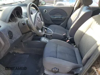 2008 Chevrolet Aveo LS with VIN KL1TD66608B164419, listed as a Copart auction lot 51552215 with 158,791 mi miles and Salvage Title. Bid and sale history available at DreamBid. Image 7.