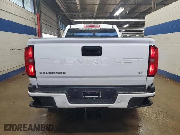2022 Chevrolet Colorado 2WD LT z VIN 1GCHSCEA6N1232636, wystawiony jako Copart lot #58310435 z przebiegiem 16 937 mil mil oraz Czysty tytuł • Clean title. Historia ofert i sprzedaży dostępna na DreamBid. Obrazek 6.