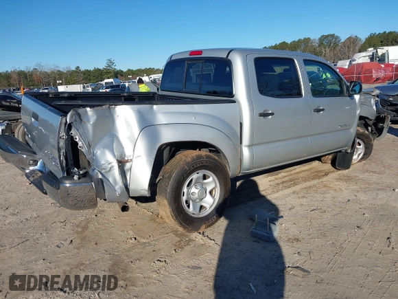 2008 Toyota Tacoma PreRunner with VIN 3TMJU62N58M061583, listed as a IAAI auction lot 41635948 with 139,345 mi miles. Bid and sale history available at carsss.com. Image 4.
