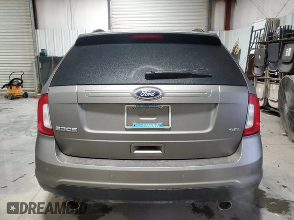 2014 Ford Edge SEL with VIN 2FMDK3JC0EBB38354, listed as a Copart auction lot 43986015 with 104,139 mi miles and Salvage Title. Bid and sale history available at carsss.com. Image 6.