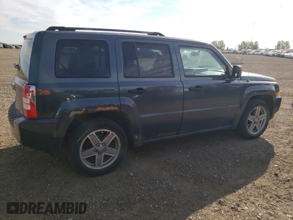 2007 Jeep Patriot Sport with VIN 1J8FF28W17D334451, listed as a Copart auction lot 67938154 with 225,328 mi miles and Clean Title. Bid and sale history available at DreamBid. Image 3.