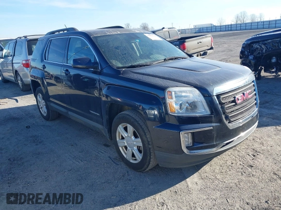 2016 GMC Terrain SLE with VIN 2GKFLTEK0G6208396, listed as a IAAI auction lot 41688649 with 120,034 mi miles. Bid and sale history available at carsss.com. Image 1.