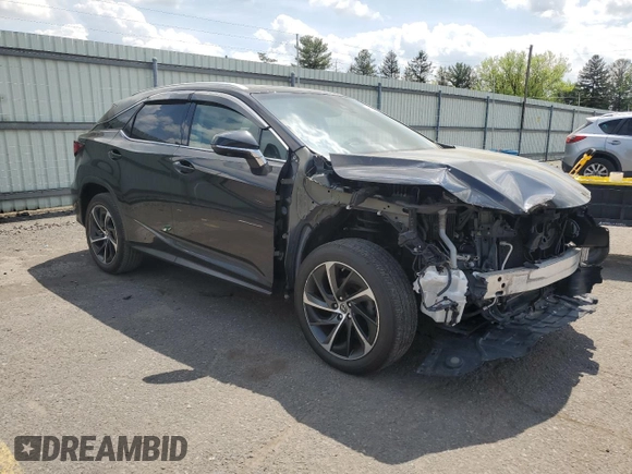 2018 Lexus RX 350 with VIN 2T2BZMCA3JC158362, listed as a Copart auction lot 54580525 with 203,284 mi miles and Salvage title. Bid and sale history available at DreamBid. Image 4.