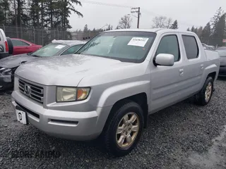 2006 Honda Ridgeline RTL with VIN 2HJYK16506H567153, listed as a IAAI auction lot 41658232 with 1 mi miles. Bid and sale history available at carsss.com. Image 2.
