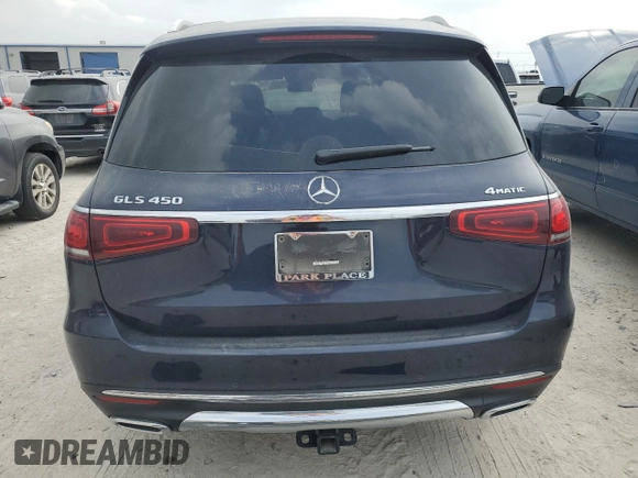 2020 Mercedes-Benz GLS 450 with VIN 4JGFF5KE0LA208338, listed as a Copart auction lot 46776954 with Not Provided miles and . Bid and sale history available at DreamBid. Image 6.
