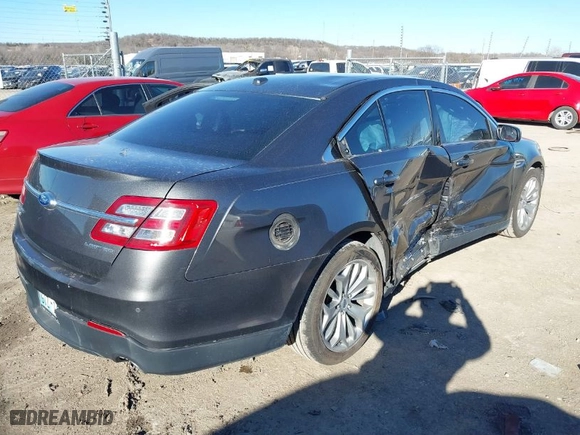 2015 Ford Taurus Limited with VIN 1FAHP2F89FG168636, listed as a IAAI auction lot 41729615 with 126,605 mi miles. Bid and sale history available at carsss.com. Image 4.