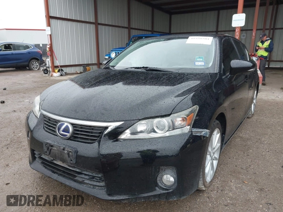 2011 Lexus CT 200h with VIN JTHKD5BH3B2043301, listed as a IAAI auction lot 41958504 with 139,080 mi miles and . Bid and sale history available at carsss.com. Image 2.