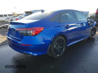 2023 Honda Civic Sedan Sport with VIN 2HGFE2F50PH545696, listed as a IAAI auction lot 41146953 with 24,678 mi miles. Bid and sale history available at carsss.com. Image 4.