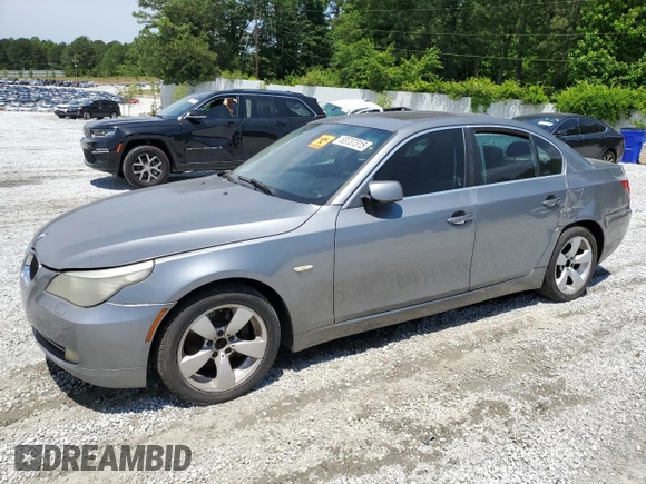 2008 BMW 5 Series 528i with VIN WBANU53588CT00794, listed as a Copart auction lot 53737315 with Not provided miles and Salvage title. Bid and sale history available at DreamBid. Image 1.