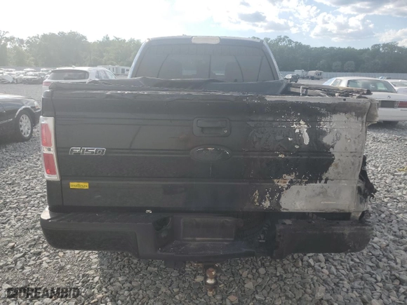 2014 Ford F-150 XL with VIN 1FTEX1CMXEFB43564, listed as a Copart auction lot 50874385 with 150,050 mi miles and Non Repairable. Bid and sale history available at carsss.com. Image 6.