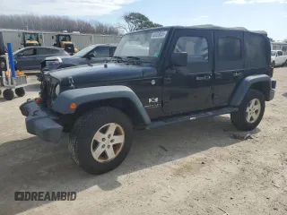 2008 Jeep Wrangler Unlimited X with VIN 1J4GA39178L580361, listed as a Copart auction lot 48036835 with 137,444 mi miles and Salvage Title. Bid and sale history available at carsss.com. Image 1.