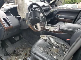 2017 Land Rover Range Rover с VIN SALGR2FV3HA369579, выставлен на аукционе Copart как лот 71963094 с пробегом Не указан миль и Списание • Salvage title. История ставок и продаж доступна на DreamBid. Изображение 8.