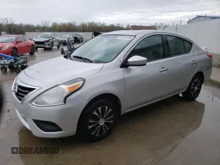 2018 Nissan Versa Sedan SV with VIN 3N1CN7APXJK428674, listed as a Copart auction lot 51443355 with 115,932 mi miles and Salvage Title. Bid and sale history available at carsss.com. Image 1.
