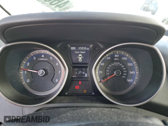 2013 Hyundai Elantra GT with VIN KMHD35LE2DU094812, listed as a Copart auction lot 46815205 with 65,836 mi miles and Clean Title. Bid and sale history available at carsss.com. Image 9.