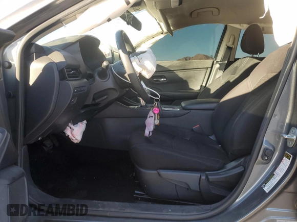 2020 Nissan Sentra S with VIN 3N1AB8BV6LY218365, listed as a Copart auction lot 41756425 with 37,580 mi miles and Salvage Title. Bid and sale history available at DreamBid. Image 7.