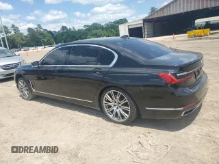 2022 BMW 7 Series 740i with VIN WBA7T2C06NCJ48203, listed as a Copart auction lot 54183325 with Not provided miles and Salvage title. Bid and sale history available at DreamBid. Image 2.