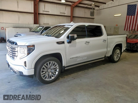 2022 GMC Sierra 1500 with VIN 3GTUUGET3NG614416, listed as a Copart auction lot 57990075 with 58,154 mi miles and Salvage title. Bid and sale history available at DreamBid. Image 1.