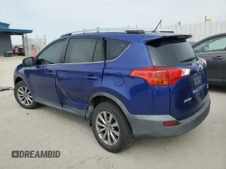 2015 Toyota RAV4 LE with VIN 2T3BFREV8FW382816, listed as a Copart auction lot 49743605 with 0 mi miles and Salvage Title. Bid and sale history available at carsss.com. Image 2.