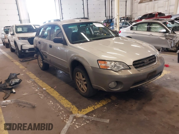2006 Subaru Legacy Outback with VIN 4S4BP61C267362519, listed as a IAAI auction lot 42249372 with 189,159 mi miles and . Bid and sale history available at DreamBid. Image 1.