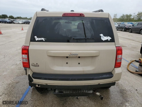 2017 Jeep Patriot Sport with VIN 1C4NJPBB2HD104004, listed as a Copart auction lot 73212434 with 154,424 mi miles and Salvage Title. Bid and sale history available at carsss.com. Image 6.