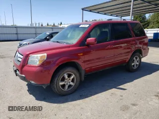 2006 Honda Pilot EX-L with VIN 5FNYF18576B022725, listed as a Copart auction lot 53875465 with 179,101 mi miles and Salvage Title. Bid and sale history available at DreamBid. Image 1.