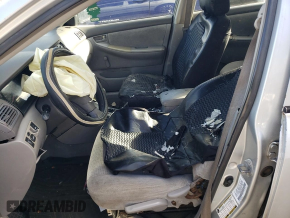2006 Toyota Corolla CE with VIN 1NXBR32EX6Z641047, listed as a Copart auction lot 85112294 with Not Provided miles and Salvage Title. Bid and sale history available at DreamBid. Image 7.
