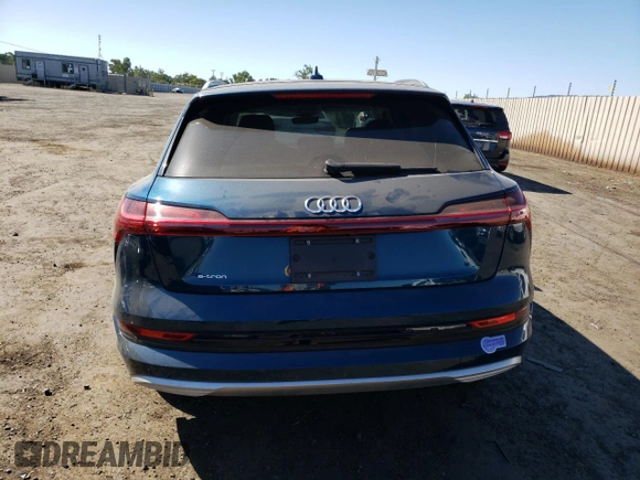 2019 Audi e-tron Prestige with VIN WA1VAAGE1KB010743, listed as a Copart auction lot 58812083 with 31,917 mi miles. Bid and sale history available at carsss.com. Image 6.
