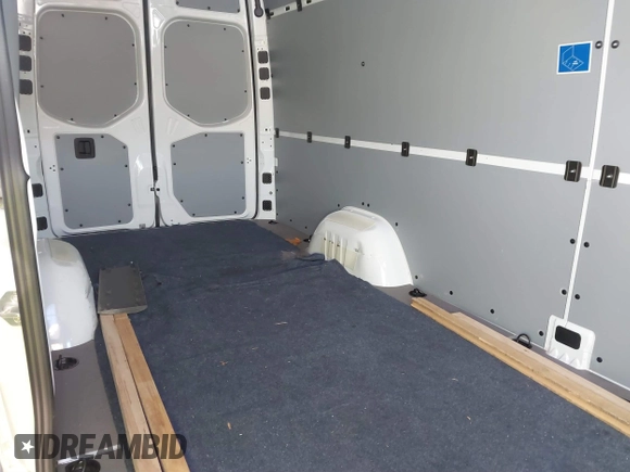 2024 Mercedes-Benz Sprinter Cargo with VIN W1Y4NCHY2RT177333, listed as a IAAI auction lot 40842688 with Not Provided miles. Bid and sale history available at carsss.com. Image 8.