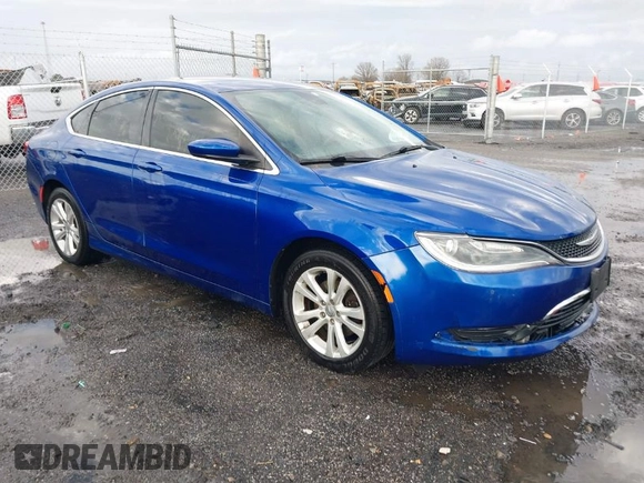 2015 Chrysler 200 Limited z VIN 1C3CCCAB0FN564401, wystawiony jako IAAI lot #41687557 z przebiegiem 133 332 mil mil oraz . Historia ofert i sprzedaży dostępna na DreamBid. Obrazek 1.