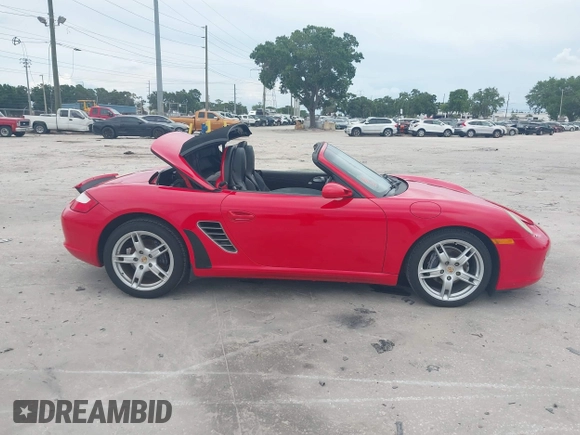 2006 Porsche Boxster with VIN WP0CA29866U712142, listed as a IAAI auction lot 42423093 with 57,057 mi miles and . Bid and sale history available at DreamBid. Image 13.